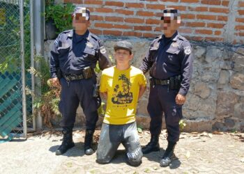 Capturan a sujeto tras cometer hecho delictivo registrado, en colonia Miramonte