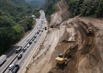 Ministro de Obras Públicas aclara que taludes en Los Chorros no están finalizados, se harán más seguros