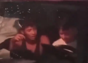 Captan a dos borrachos instantes después de provocar fuerte accidente de transito en la carretera a Sonsonate