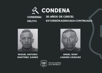 30 años de prisión para pandilleros de la MS por extorsión