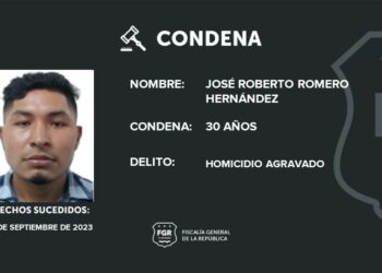 Condenan a 30 años de prisión a homicida contratado por la esposa de la víctima