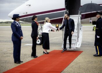 Presidente Bukele aterriza en Washington para su visita oficial en EEUU