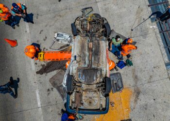 Gobierno realiza simulacro de accidente para medir su capacidad de respuesta en Semana Santa