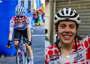 La ciclista del equipo Laboral Kutxa logra su segundo triunfo en montaña en una vibrante jornada