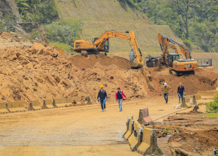 MOP avanza con un proyecto histórico en Los Chorros para evitar más tragedias por colapso de taludes