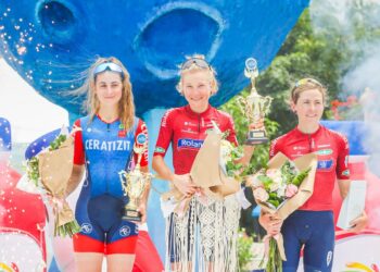 Estas son las ganadoras del Grand Prix El Boquerón, la primera competencia del Tour El Salvador 2025