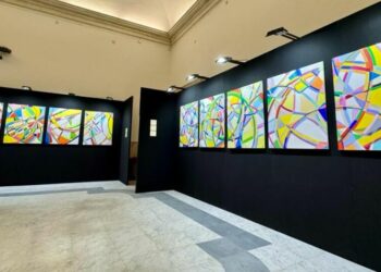 Pintora salvadoreña destaca en Roma