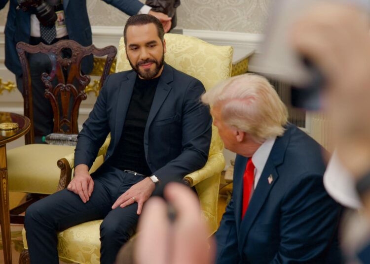 «Amigo…tu nos has ayudado y lo agradecemos»: Donald Trump a Nayib Bukele