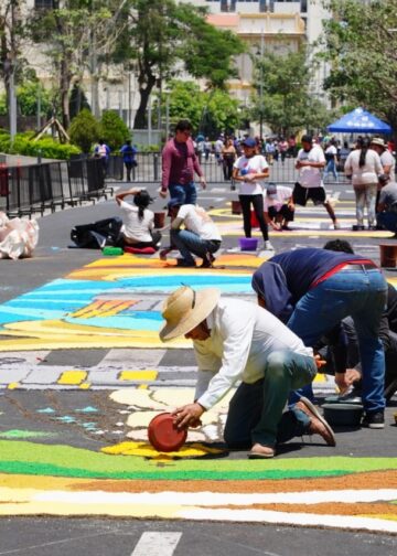 San Salvador elaborará la alfombra de Semana Santa más grande del país en su Centro Histórico