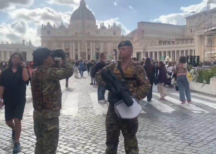 Italia despliega sistemas antidrones en San Pedro ante funeral con líderes mundiales