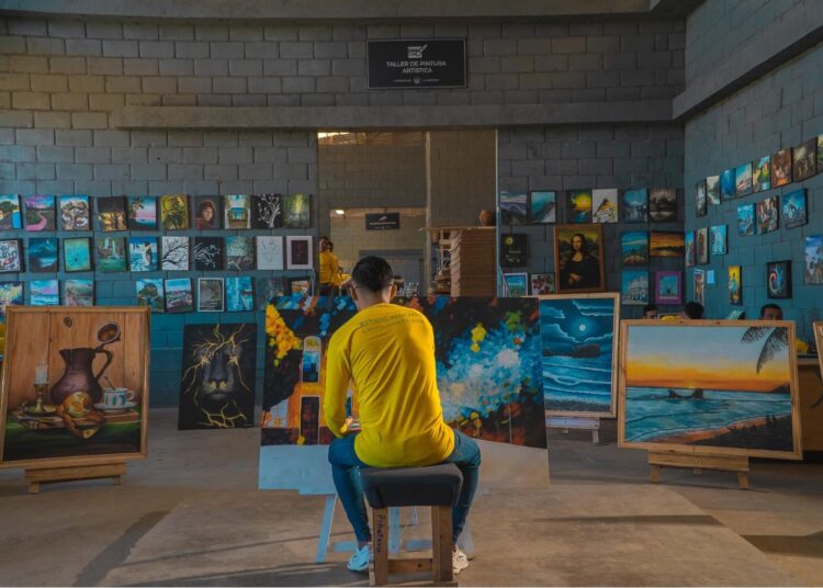 Cada obra es una muestra de talento y esperanza dentro del sistema penitenciario de El Salvador
