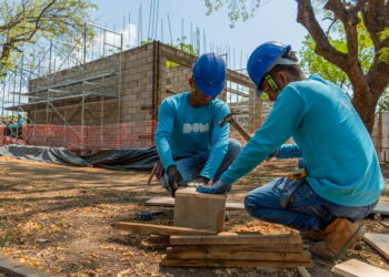 Gobierno reconstruye centro escolar en el caserío Las Pampas, San Miguel