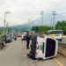 Conductor pierde el control tras invasión de carril en bulevar Constitución
