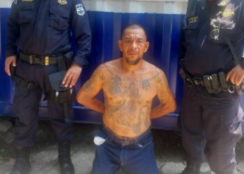 Capturan a “Guapote” gatillero de la 18 Sureños