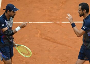 Chelo Arévalo y Mate Pavic avanzan a la final del Masters de Roma tras vencer a pareja británica