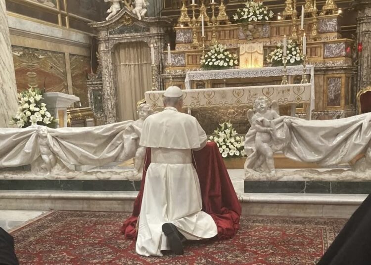 Papa León XIV visita de sorpresa el Templo de la Virgen del Buen Consejo