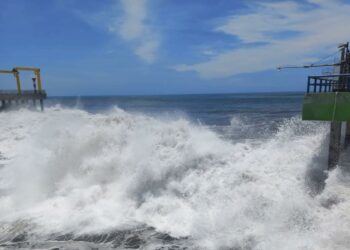 Prevén fuerte oleaje para las próximas 72 horas