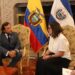 Vicepresidente Ulloa comparte logros en seguridad en reunión con homóloga ecuatoriana