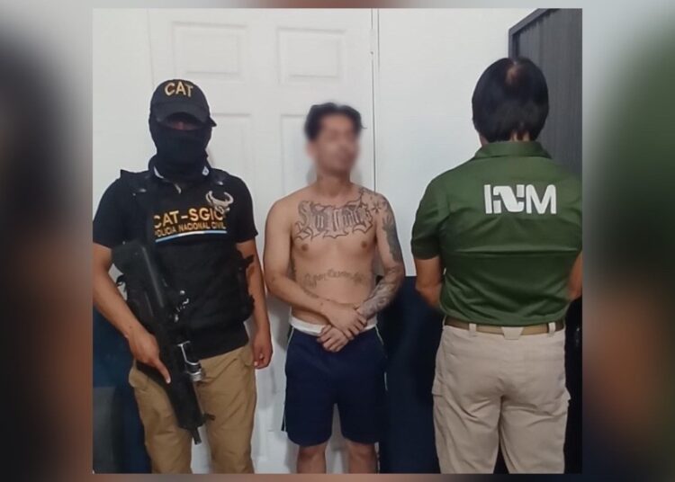 Policía de Guatemala detiene a pandillero salvadoreño entregado por autoridades mexicanas