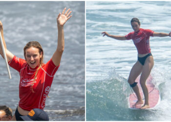 Rachael Tilly se corona campeona mundial del Surf City El Salvador Longboard Championship 2025