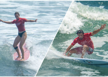 Estados Unidos y Francia dominan el Surf City El Salvador ISA World Longboard Championship 2025
