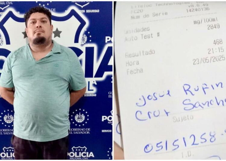 Sujeto ddetenido en estado de ebriedad será procesado por conducción peligrosa