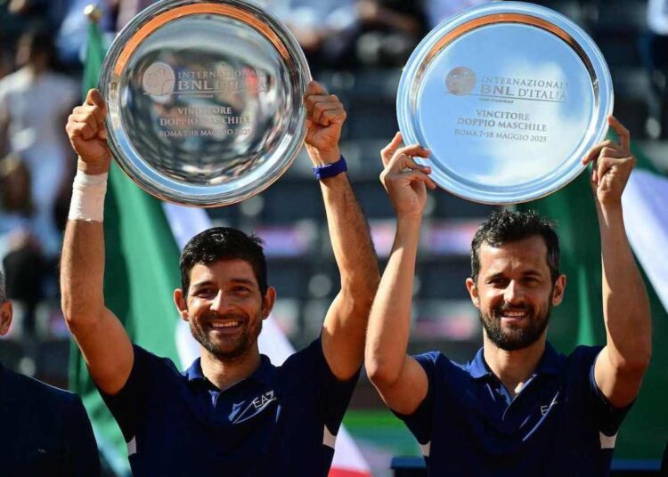 Arévalo y Pavic se imponen en Roma y suman su tercer Masters 1000 del año