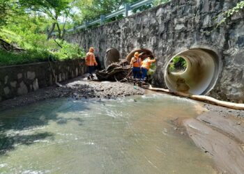 Fovial refuerza la limpieza de drenajes para mitigar riesgos de inundación
