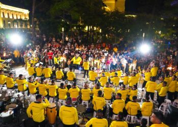 Orquesta «Color Esperanza» ofrece un concierto como parte del plan de rehabilitación