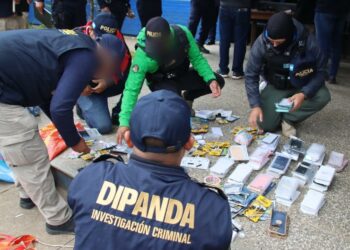 Autoridades incautan objetos prohibidos tras requisa en centro penitenciario de Guatemala