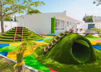 Finaliza reconstrucción de complejo educativo Herbert De Sola en El Paisnal