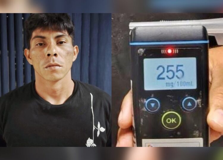 Detienen a motociclista por conducción peligrosa