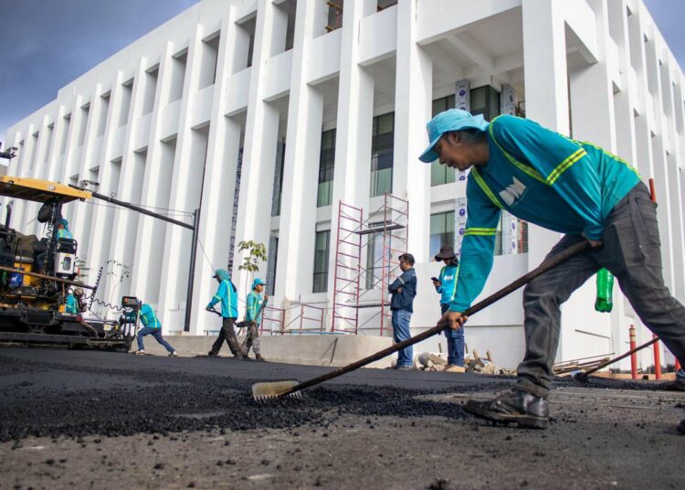 Inicia recarpeteo vial en zona del nuevo Hospital Rosales