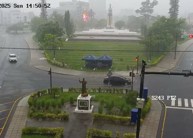 Fuerte lluvia afecta diversos puntos del país