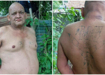 Pandillero intentó esconderse en un predio baldío, pero la operación fue certera y rápida