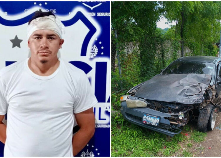 Capturan a conductor ebrio que atropelló a policía en Santa Rosa de Lima