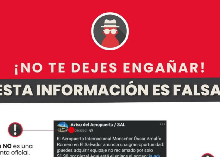 Aeropuerto desmiente venta de equipaje perdido y advierte sobre estafa en redes sociales