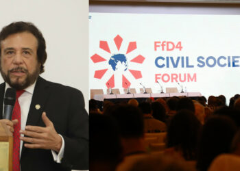 Félix Ulloa expone en Sevilla la visión de El Salvador basada en soberanía y bienestar social