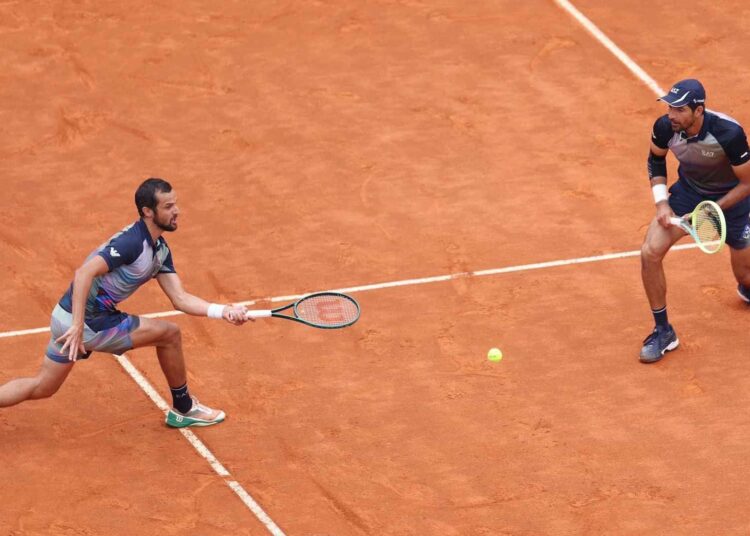 Marcelo Arévalo y Mate Pavic caen en octavos de final de dobles masculino en Roland Garros 2025