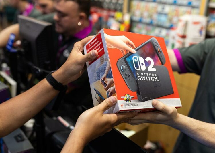 Nintendo Switch 2 se convierte en la consola más vendida en su lanzamiento a nivel mundial