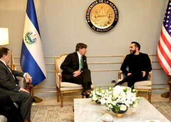 Vicesecretario de Estado de EE. UU. se reúne con el Presidente Bukele