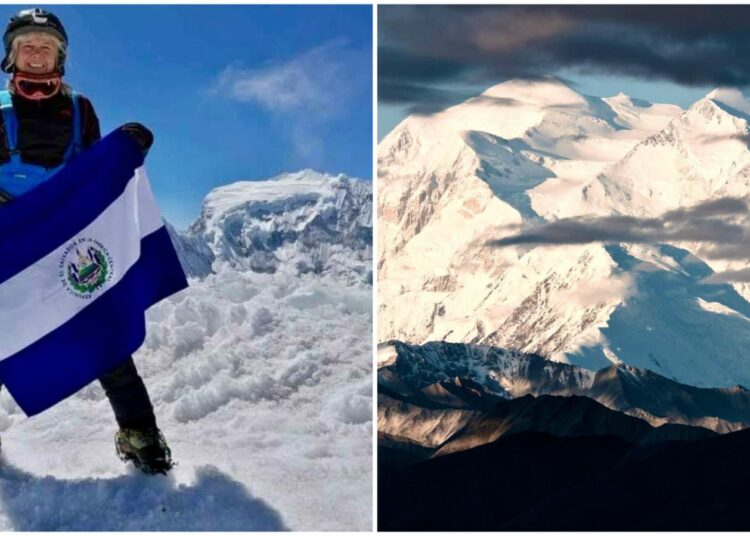 Alfa Karina Arrué conquista la cima del Denali en Alaska