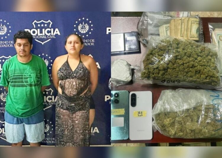 Capturan a dos personas tras accidente en San Miguel; llevaban droga y uno conducía en estado de ebriedad