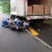 Motociclista lesionado tras chocar contra camión en carretera a Metapán