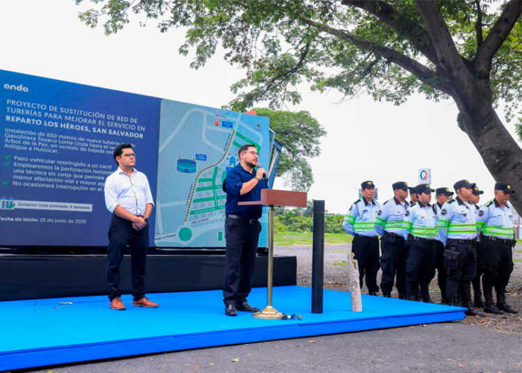 ANDA inicia con fase final de mejoramiento del sistema de agua potable en Reparto Los Héroes
