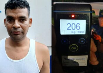 Hombre es detenido en Santa Ana por conducir en sentido contrario y bajo los efectos del alcohol