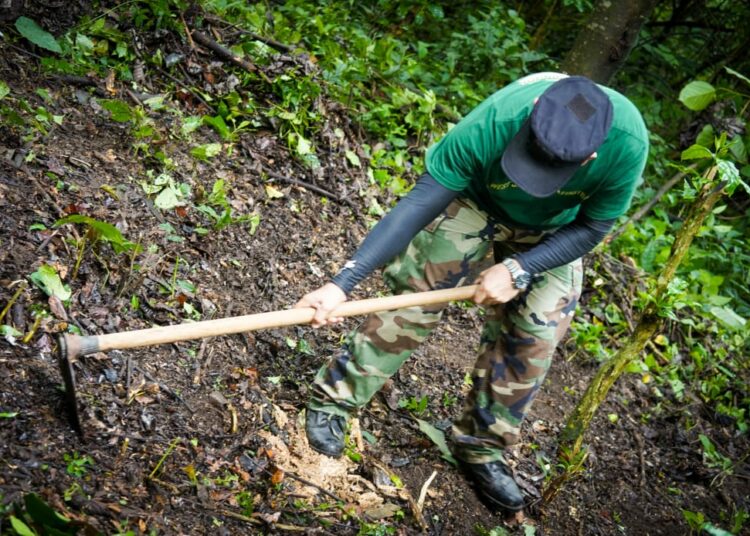 FGR y PNC recuperan restos de joven desaparecido en 2020 en Nuevo Cuscatlán