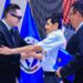 PARLACEN entrega reconocimiento a Don Carlos López Mendoza por su labor en la Cruz Roja Salvadoreña