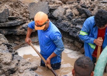 ANDA implementa cambio completo de tubería en sistema zona norte sin interrumpir el servicio de agua