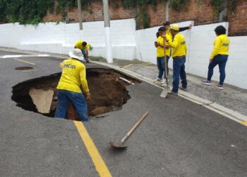Trabajos del MOP buscan evitar riesgos por cárcava en Lomas de San Francisco